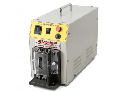 Автоматическая машина для обжима RJ45, 220В, 25мм ход WPM-PC1