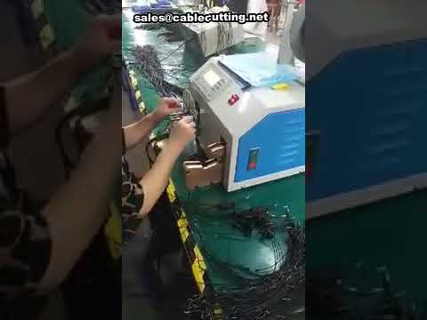 Автоматическая машина для намотки и обвязки кабелей наушников с Twist Tie