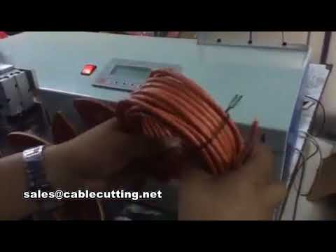 Автоматический станок для резки, намотки и обвязки кабеля с цифровым счетчиком