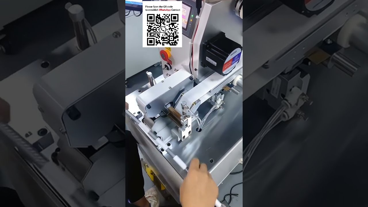 Автоматический принтер и аппликатор этикеток для жгутов проводов #АвтоматизацияМаркировки