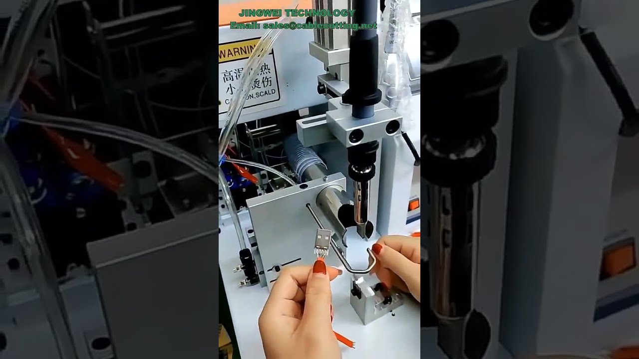 Полуавтоматическая паяльная машина для USB-кабелей – эффективное оборудование для производства