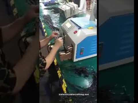 Автоматическая машина для намотки и обвязки кабеля наушников (twist tie)