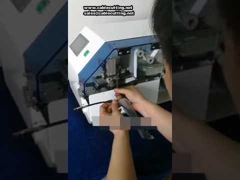 Автоматическая машина для обмотки медной фольгой | Идеально для USB, кабелей данных и экранированных проводов