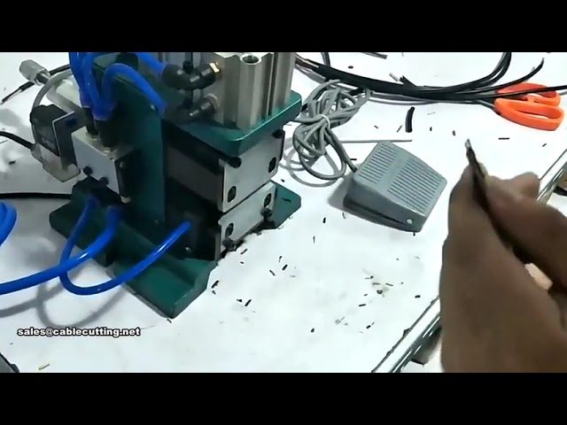 3F-01 25 мм пневматическая машина для зачистки и скручивания многожильных проводов