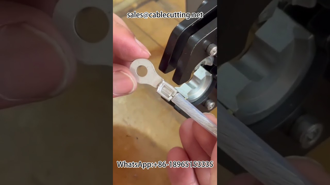 Обжимной станок для клемм #станок #зачисткакабеля #автомобиль #diy