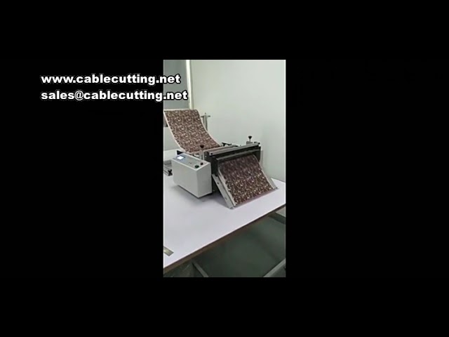 Автоматический станок для резки ПК-пленки | Резка различных материалов для упаковки