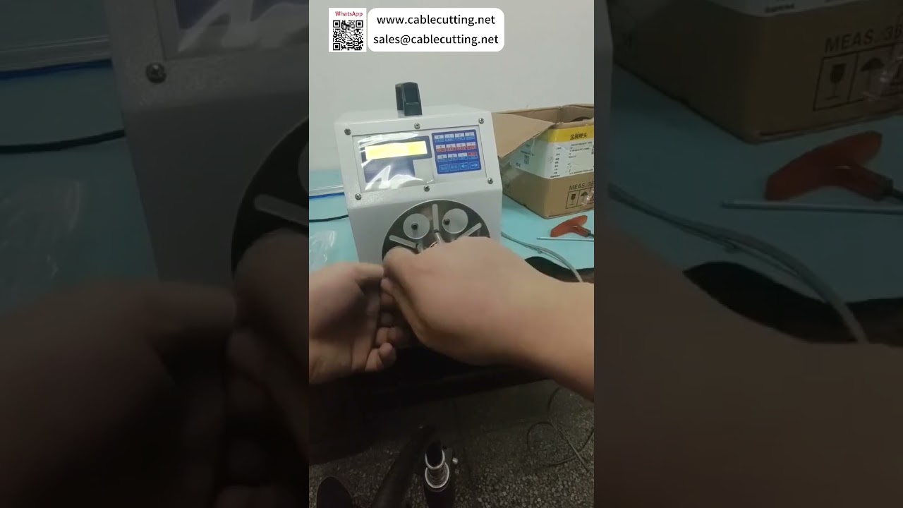 Автоматическая машина для скручивания и намотки гирлянд для производства жгутов проводов — краткий обзор