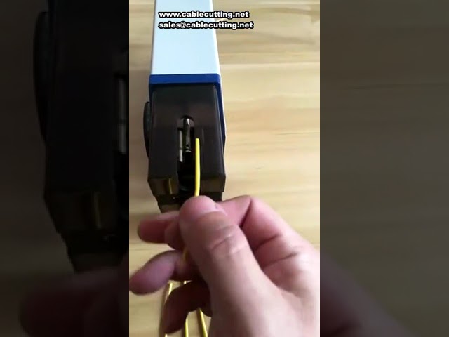Пневматическая машина для зачистки проводов Ø 1-20 мм (32-12 AWG) | Одножильные и многожильные кабели
