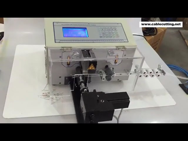 Автоматический станок для зачистки, резки и скрутки проводов WPM-09T