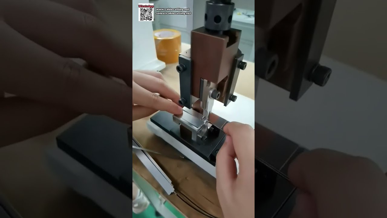 Тихая опрессовочная машина 1.5 тонны — одна пресс-форма, точная обработка провода