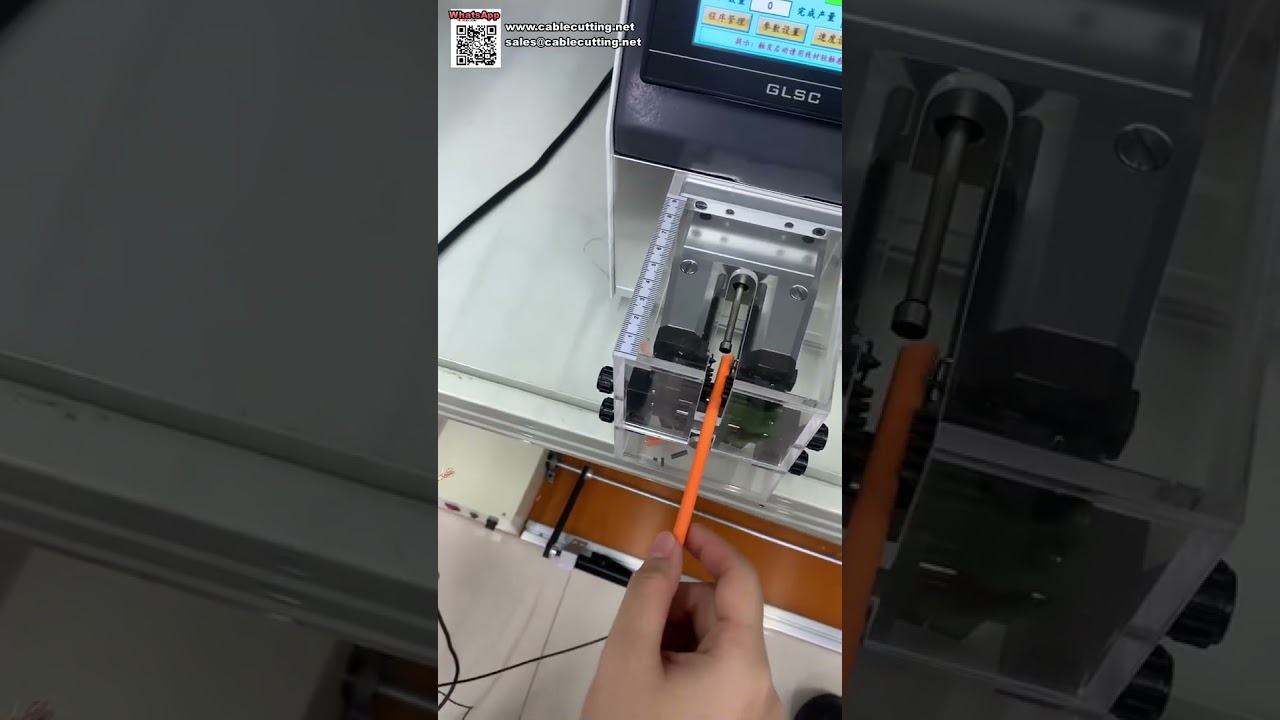 Станок зачистки провода с датчиком — умное срабатывание