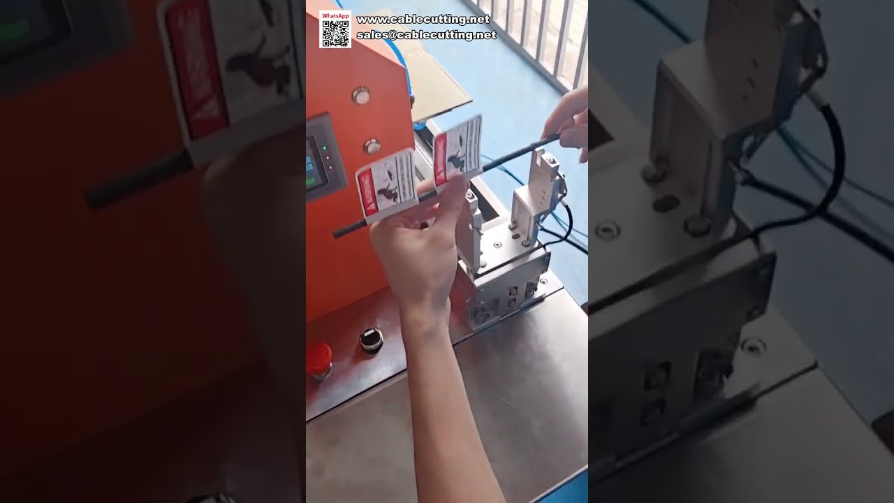 Регулируемый автомат для складывания и наклейки этикеток на провода для разных размеров | Кабельный аппликатор стикеров